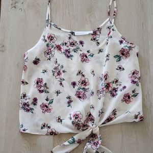Lush Floral Tank Top